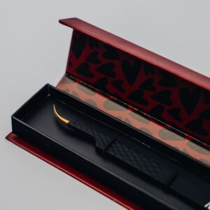 Curved Fiber Tip Tweezers